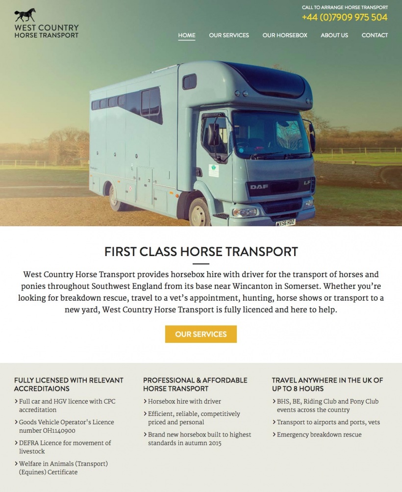West Country Horse Transport