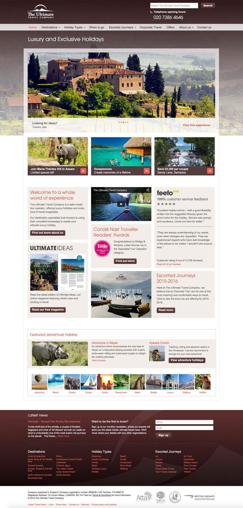 The Ultimate Travel Company