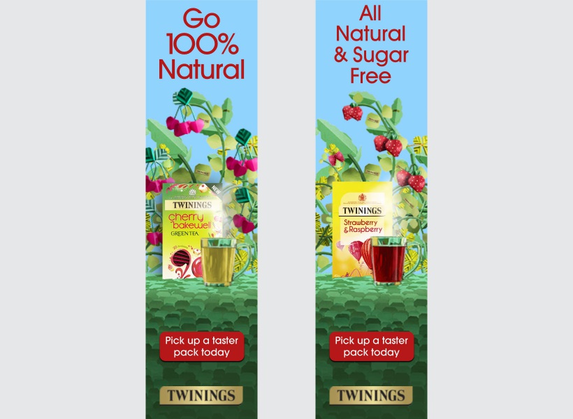 Twinings banners