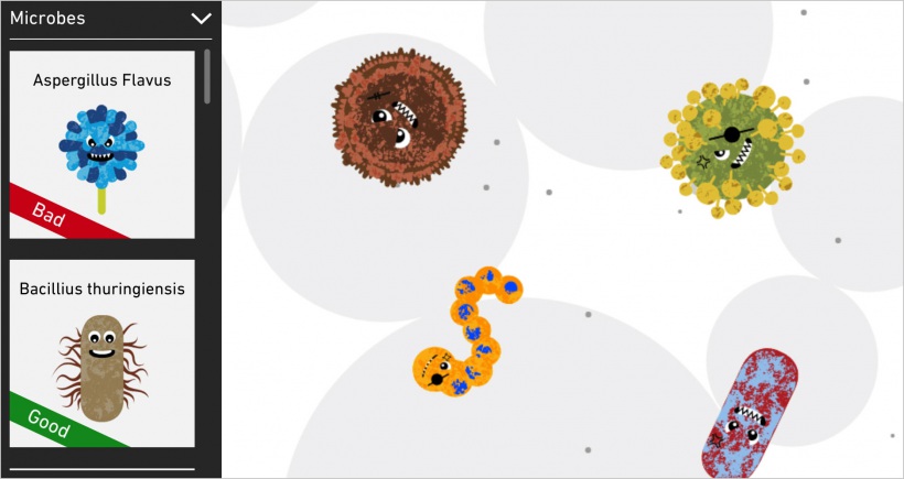 microbes interactive