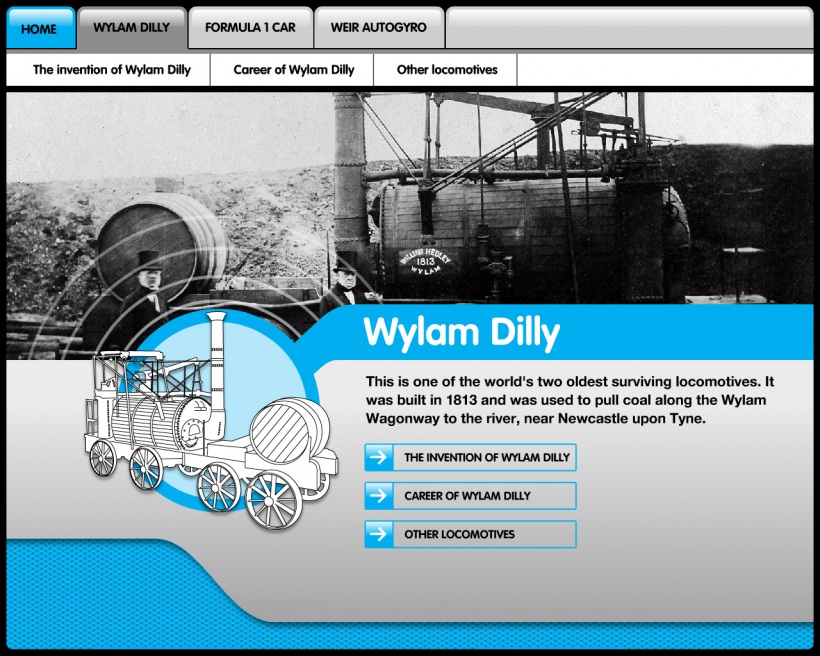 NMS Royal touchscreen information station